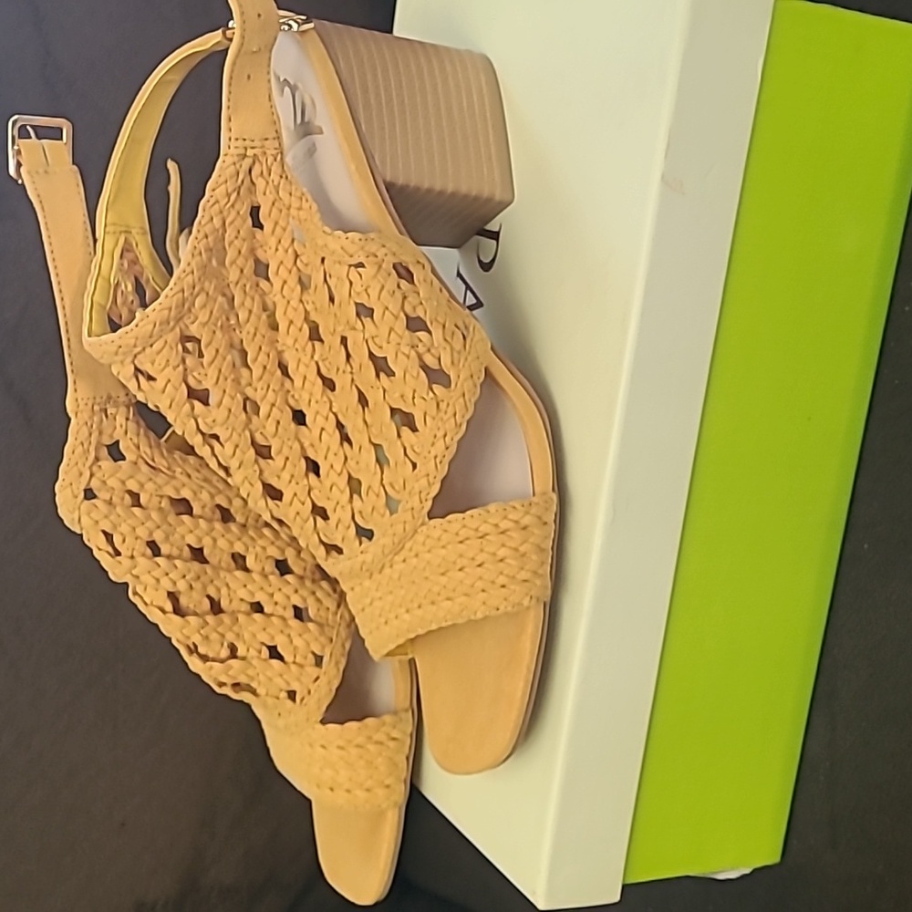 Yellow heels
